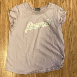 Puma Kids Light Purple Tee